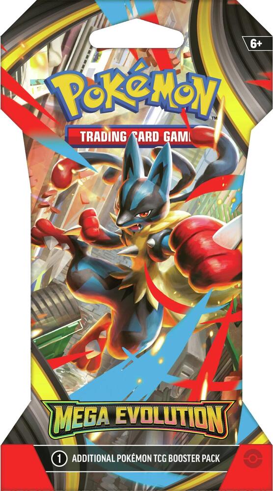 Pokémon TCG Mega Evolution 3-Pack Blister — sealed (pack art shown)