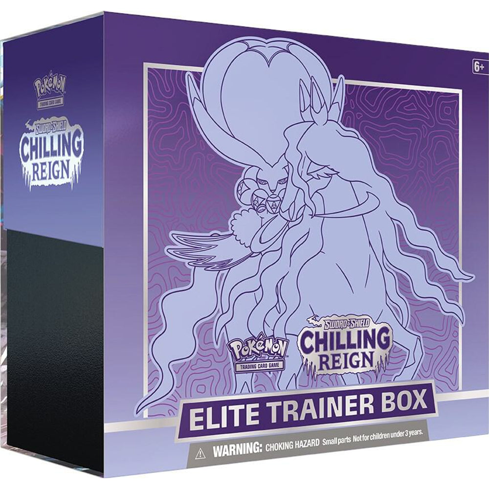Chilling Reign ETB alternate art — Shadow Rider Calyrex