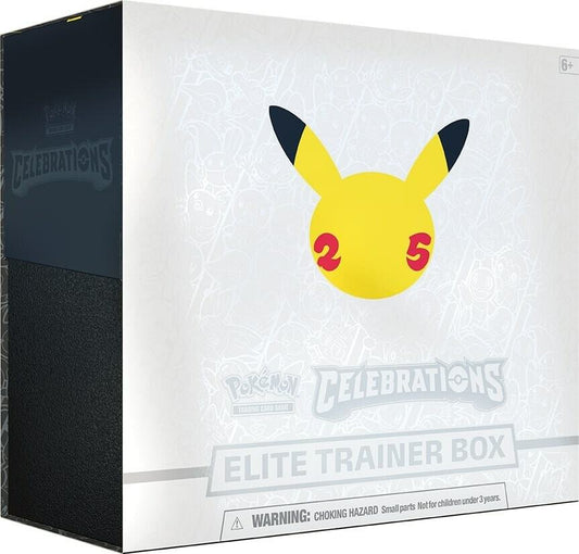 Pokémon TCG Celebrations Elite Trainer Box — factory sealed