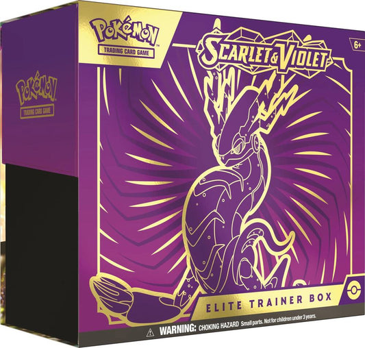 Pokémon TCG Scarlet & Violet Base Set Elite Trainer Box (Miraidon) — factory sealed