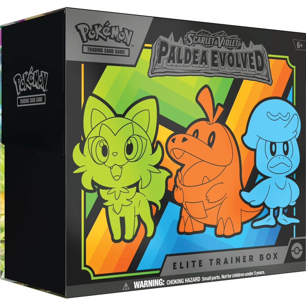 Pokémon TCG Paldea Evolved Elite Trainer Box — factory sealed
