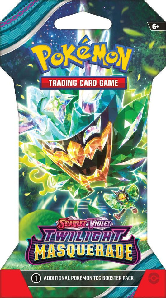 Pokémon TCG Twilight Masquerade Blister — sealed (pack art shown)