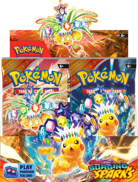 Pokémon TCG Surging Sparks Booster Box — factory sealed