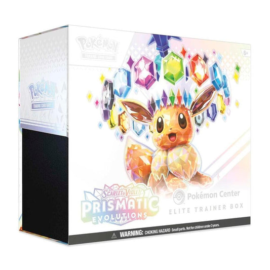 Pokémon TCG Prismatic Evolutions Pokémon Center Elite Trainer Box — factory sealed