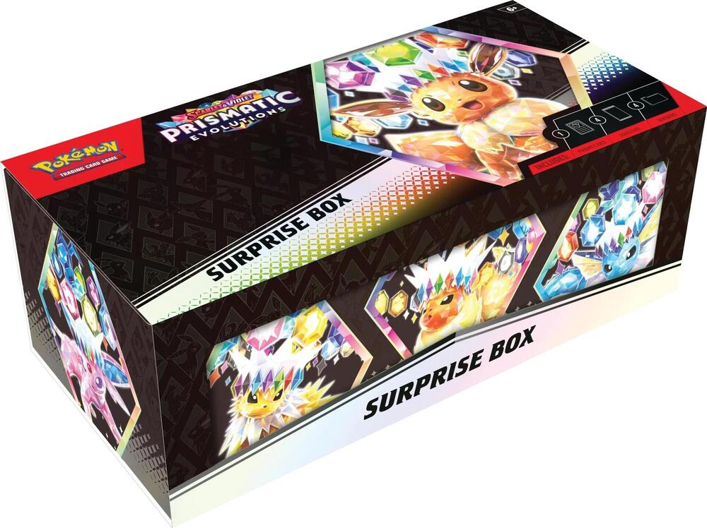 Pokémon TCG Prismatic Evolutions Surprise Box — factory sealed