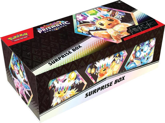 Pokémon TCG Prismatic Evolutions Surprise Box — factory sealed