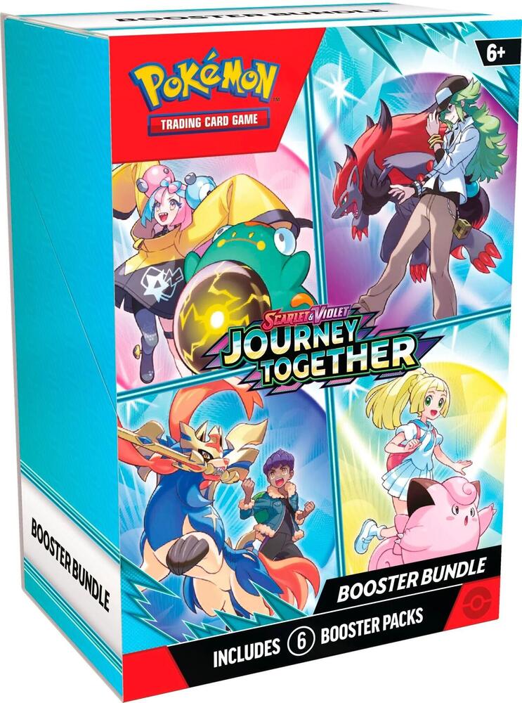 Pokémon TCG Journey Together Booster Bundle — 6 sealed packs