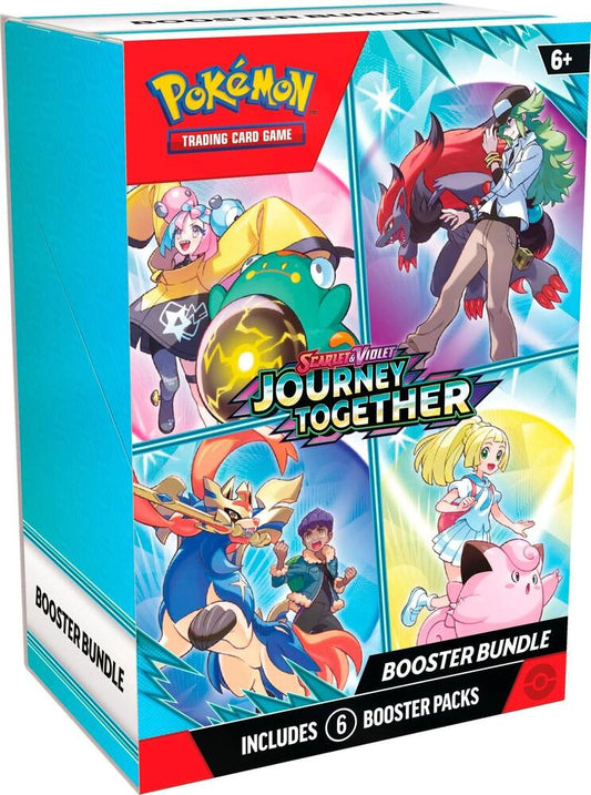 Pokémon TCG Journey Together Booster Bundle — 6 sealed packs