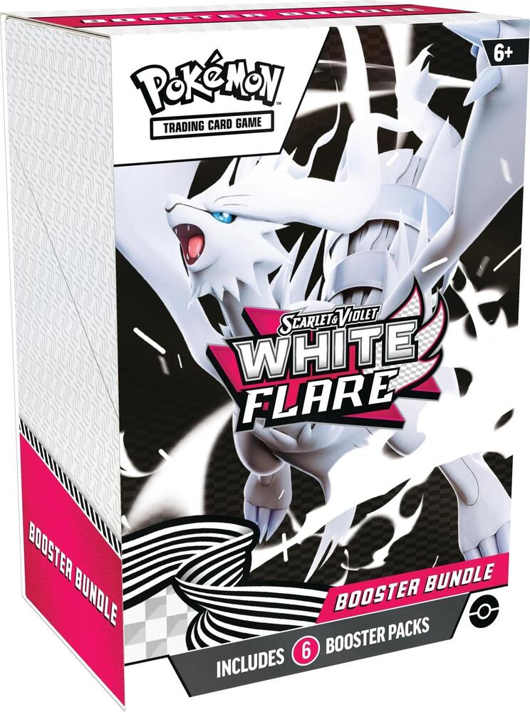 Pokémon TCG White Flare Booster Bundle — 6 sealed packs