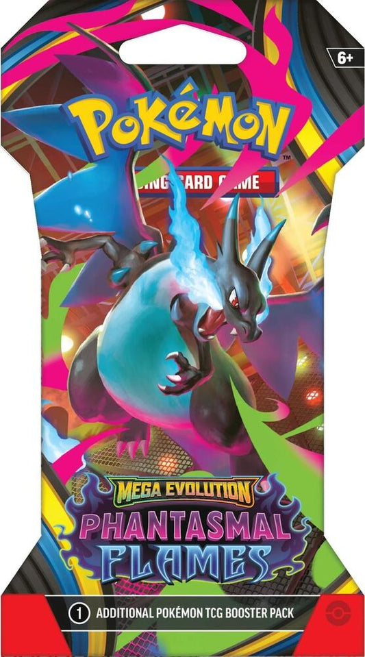 Pokémon TCG Phantasmal Flames Blister — sealed (pack art shown)
