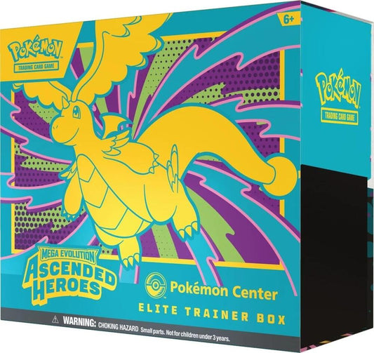 Pokémon TCG Ascended Heroes Pokémon Center Elite Trainer Box — factory sealed
