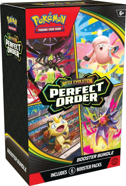 Pokémon TCG Perfect Order Booster Bundle — 6 sealed packs