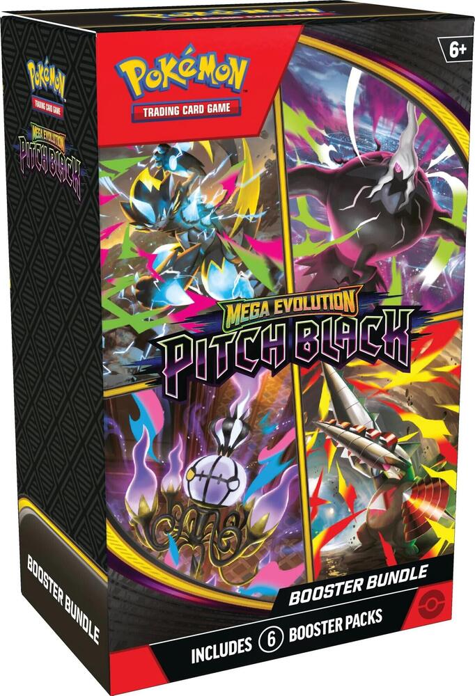 Pokémon TCG Pitch Black Booster Bundle — 6 sealed packs