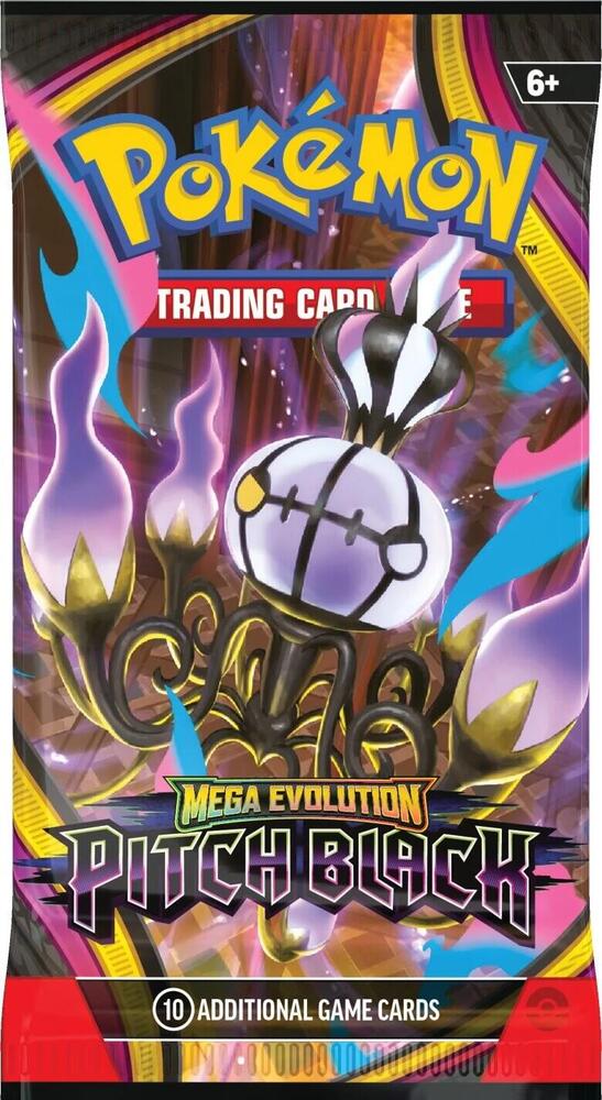 Pokémon TCG Pitch Black 3-Pack Blister (Binacle) — sealed (pack art shown)