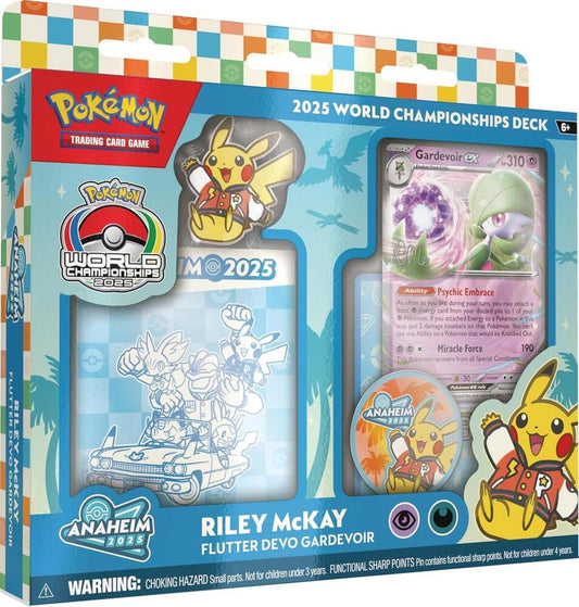 Pokémon TCG 2025 World Championships Deck — Riley McKay (KSI's Gardevoir) — sealed