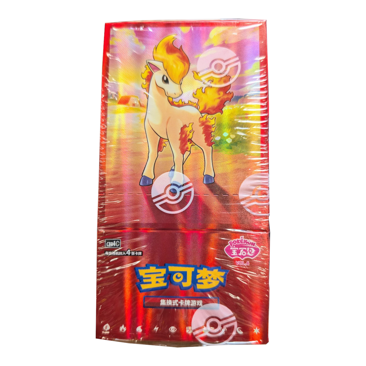 Pokémon TCG Gem Pack Vol. 4 Booster Box — Simplified Chinese, sealed