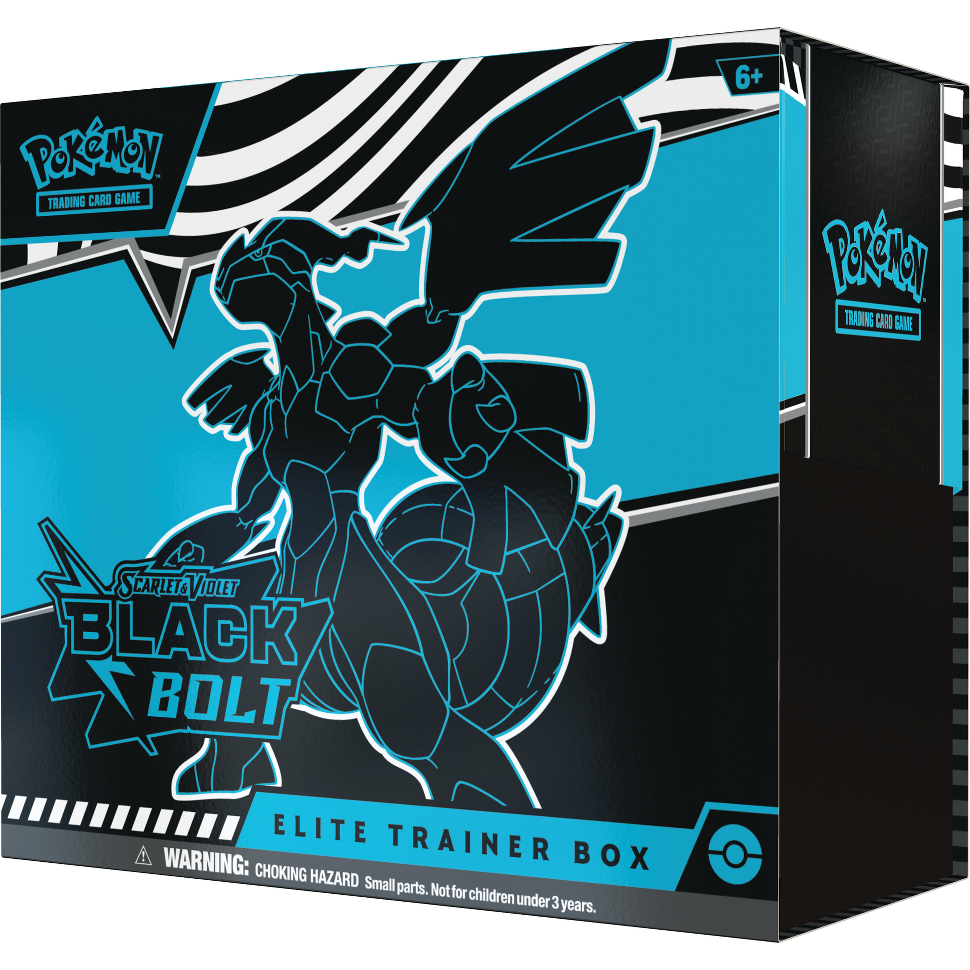 Pokémon TCG Black Bolt Elite Trainer Box — factory sealed