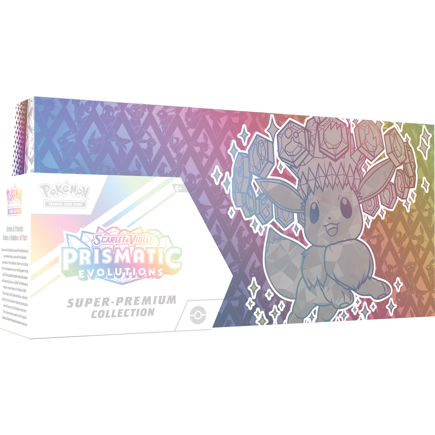 Pokémon TCG Prismatic Evolutions Super-Premium Collection — Eevee, factory sealed