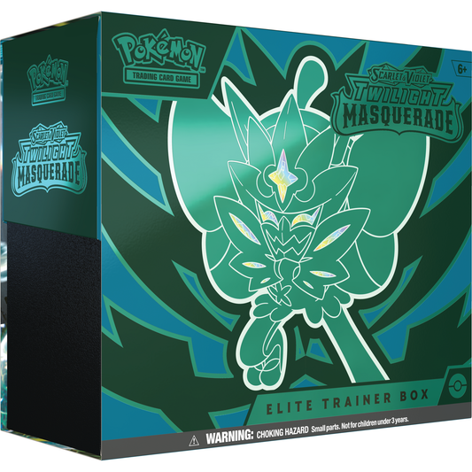 Pokémon TCG Twilight Masquerade Elite Trainer Box — factory sealed