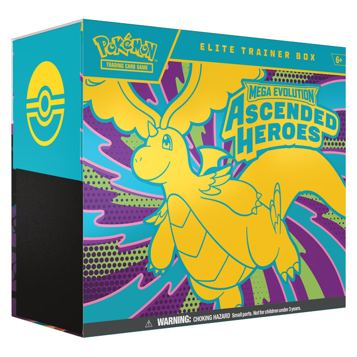 Pokémon TCG Ascended Heroes Elite Trainer Box — Mega Dragonite, factory sealed