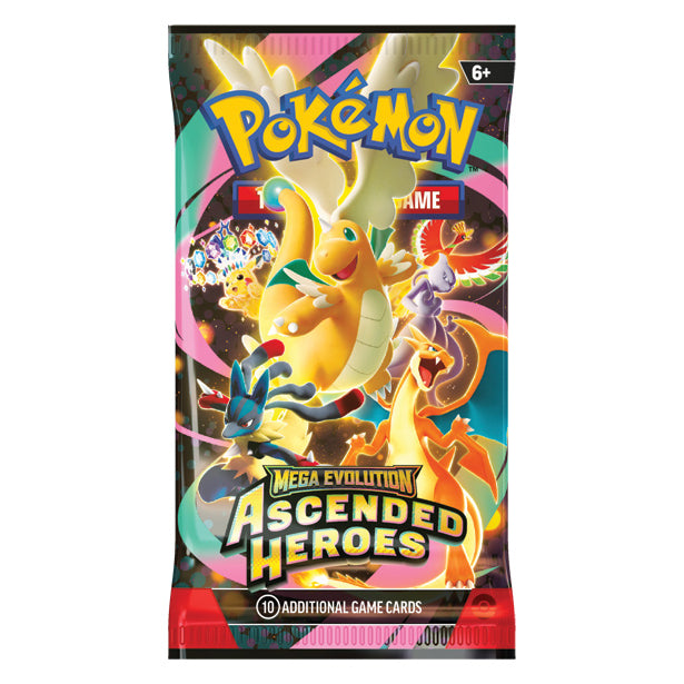 Ascended Heroes booster pack — Mega Dragonite artwork