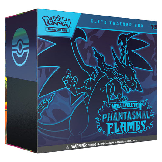 Pokémon TCG Phantasmal Flames Elite Trainer Box — factory sealed