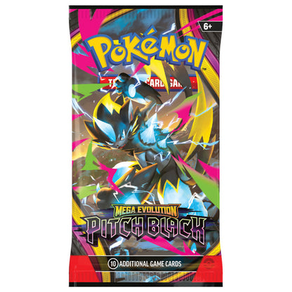 Pitch Black booster pack — Mega Zeraora artwork