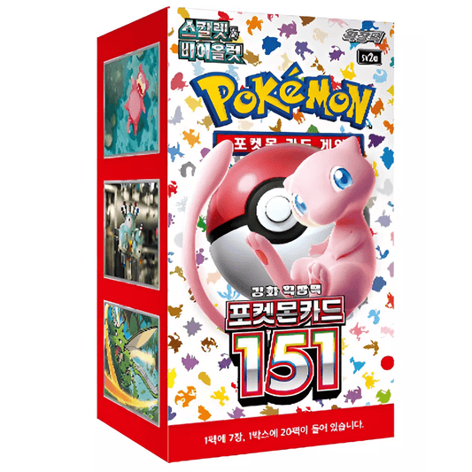 Pokémon TCG 151 Booster Box — Korean sv2a, factory sealed